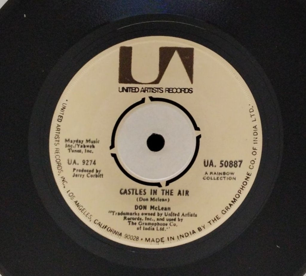 Don McLean - Castles in the Air / Vincent (45-RPM)