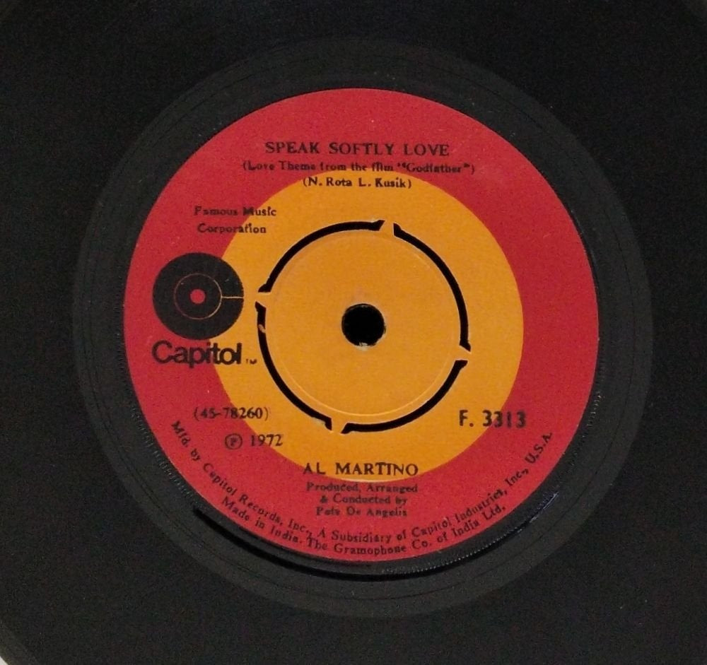 Al Martino - Speak Softly Love (45-RPM)
