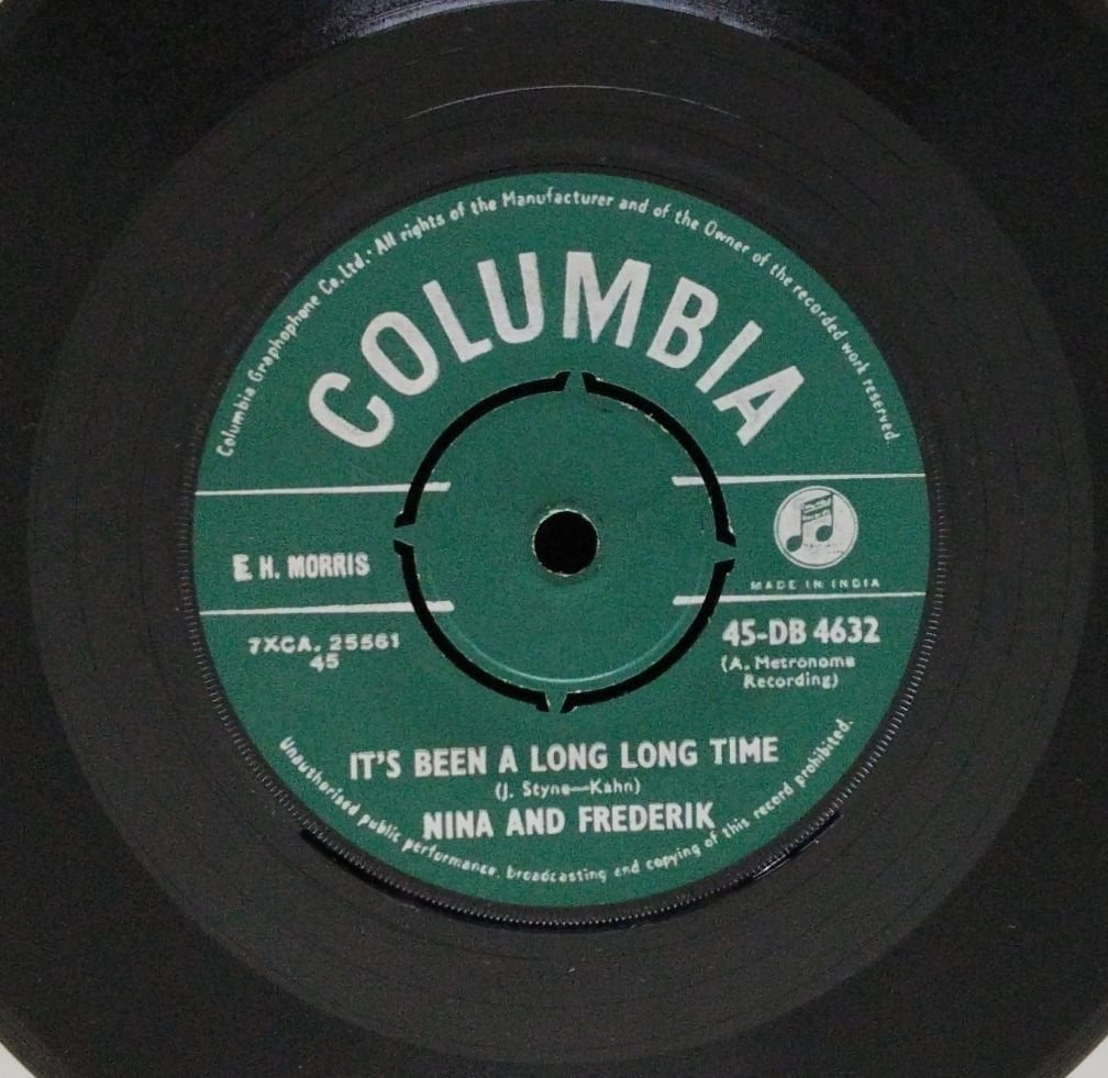 Nina and Frederik - It's Been a Long Long Time / Sucu-Sucu (45-RPM)