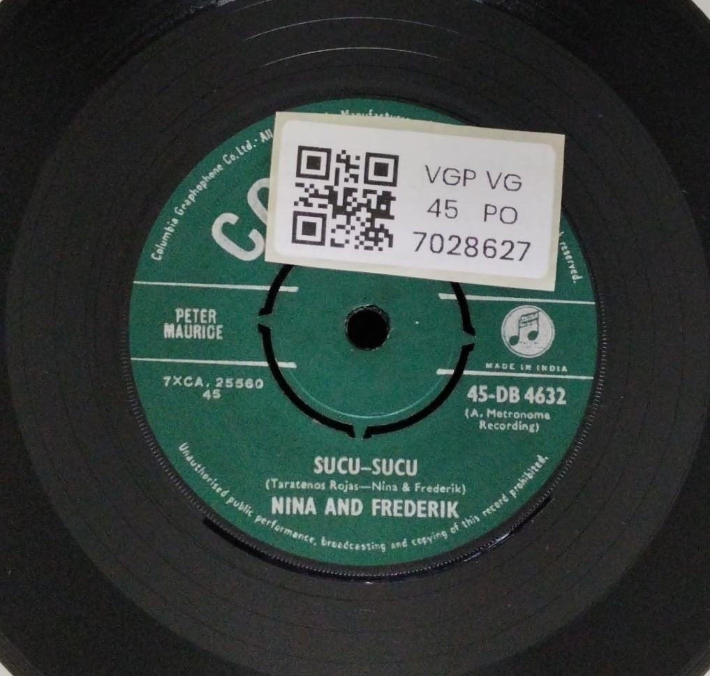 Nina and Frederik - It's Been a Long Long Time / Sucu-Sucu (45-RPM)