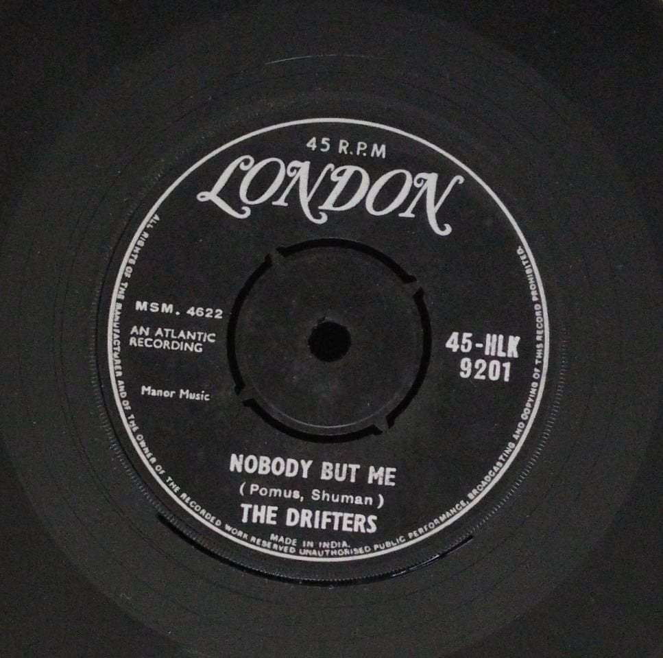 The Drifters - Nobody But Me / Save the Last Dance for Me (45-RPM)