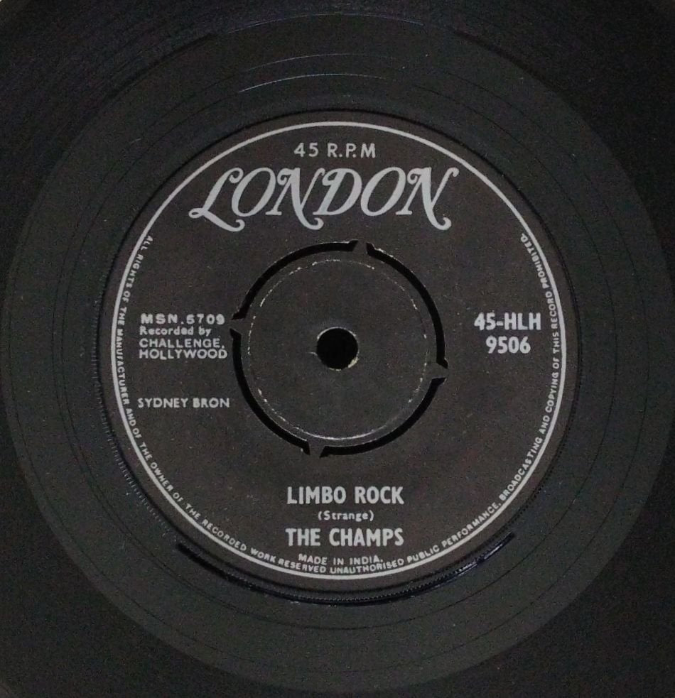 The Champs - Limbo Rock / Tequila Twist (45-RPM)