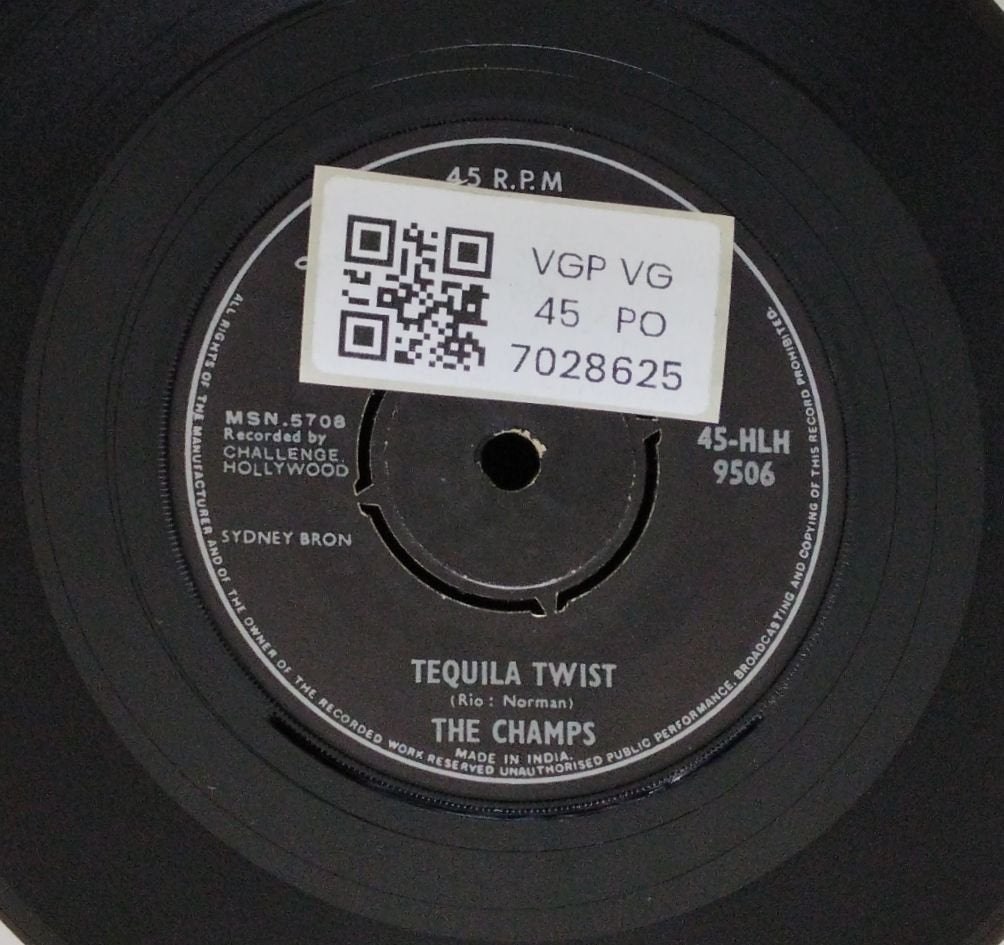 The Champs - Limbo Rock / Tequila Twist (45-RPM)