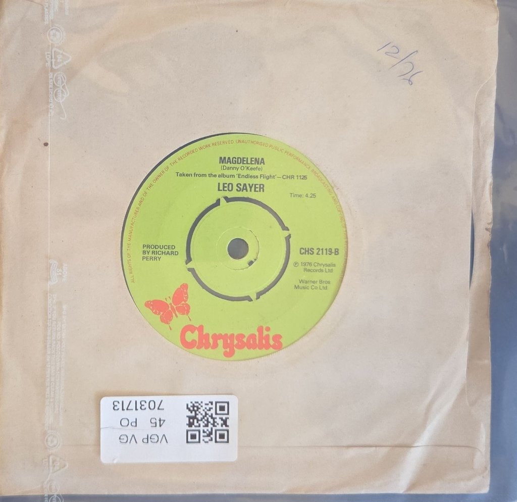 Leo Sayer - You Make Me Feel Like Dancing / Magdalena (45-RPM)