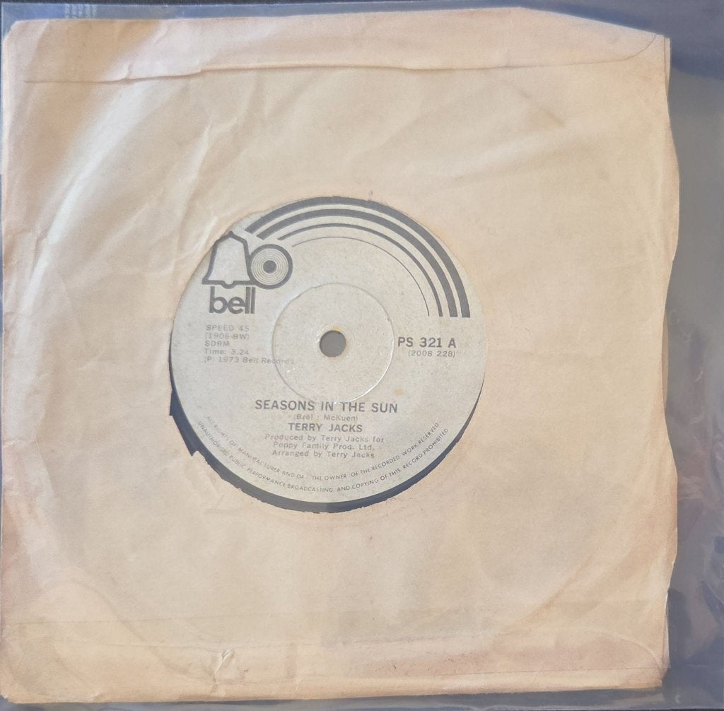 Terry Jacks - Seasons in the Sun (45-RPM)