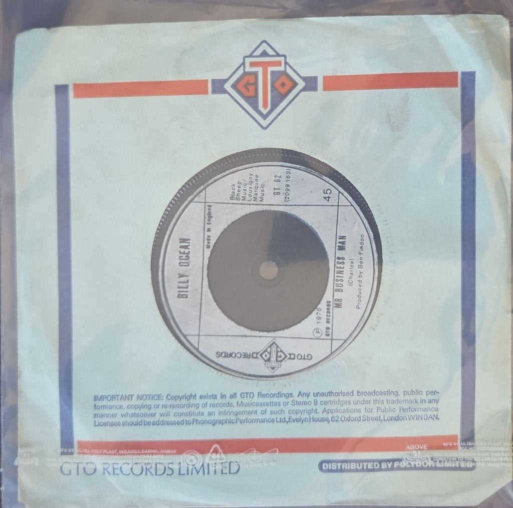 Billy Ocean - L.O.D. (Love On Delivery) (45-RPM)