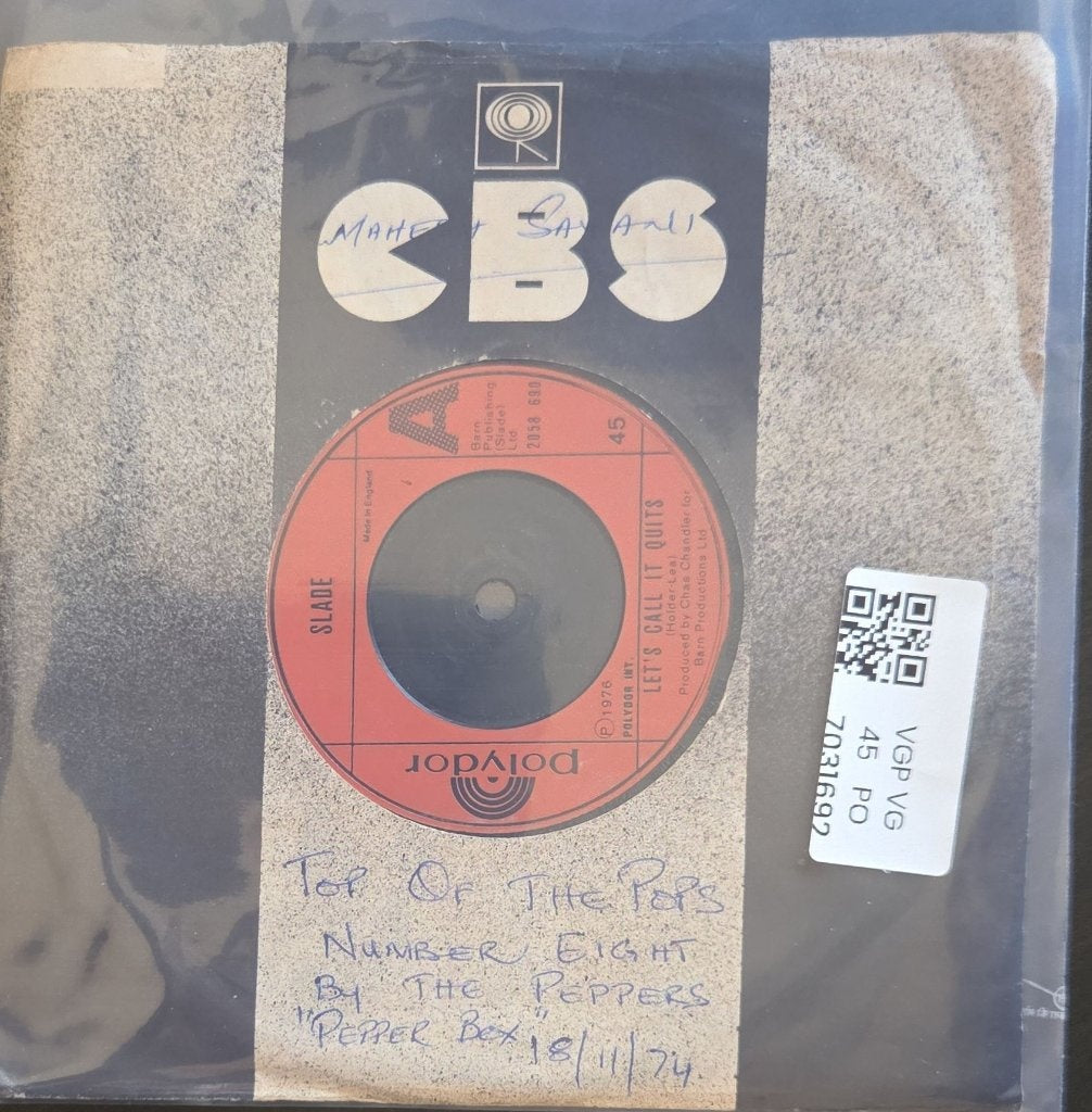 Slade - Let's Call It Quits (45-RPM)