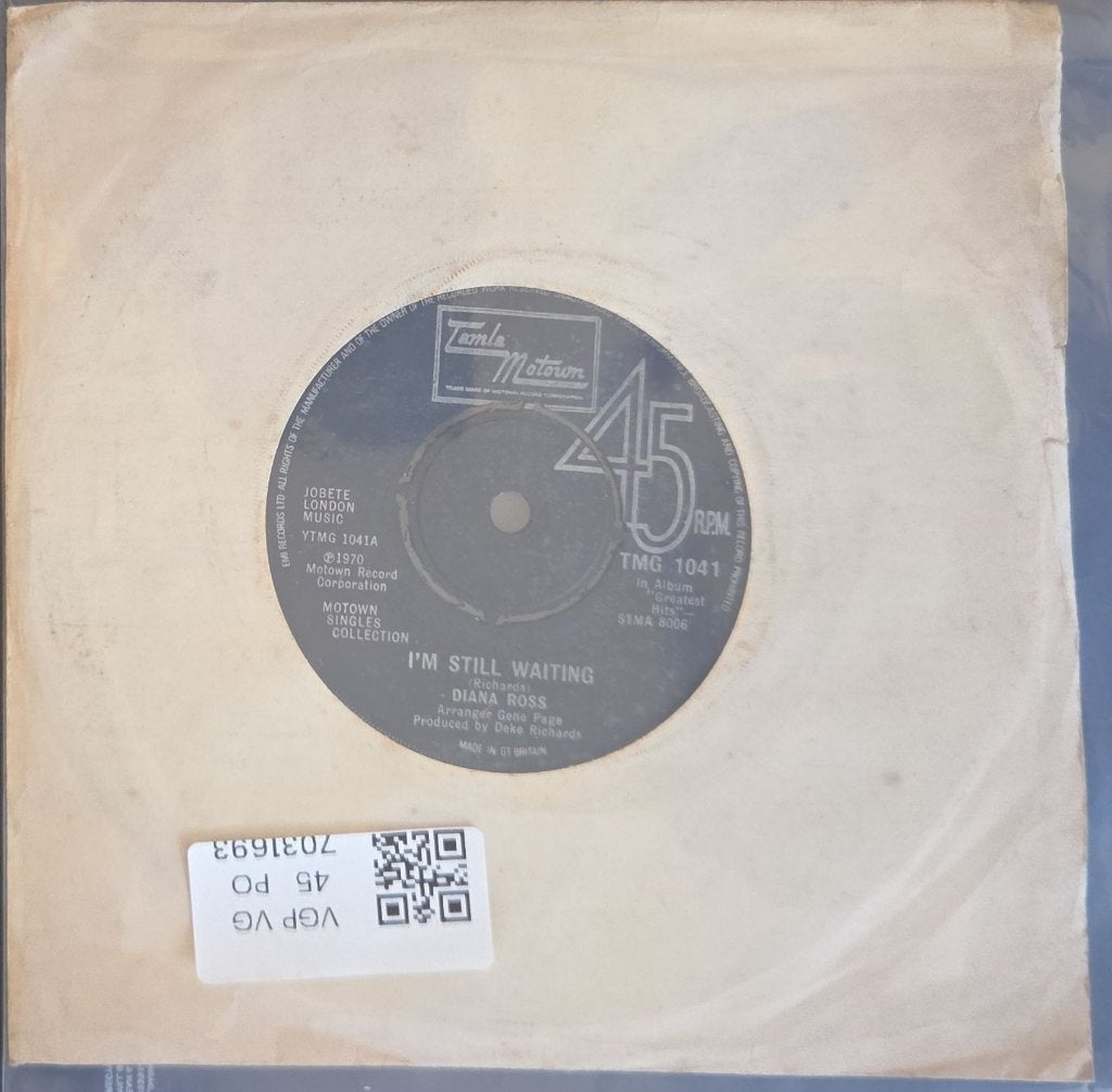Diana Ross - Touch Me in the Morning (45-RPM)