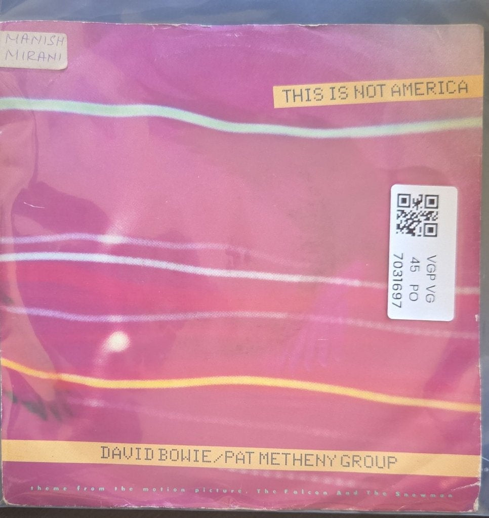 Pat Metheny Group - This Is Not America (Instrumental) (45-RPM)
