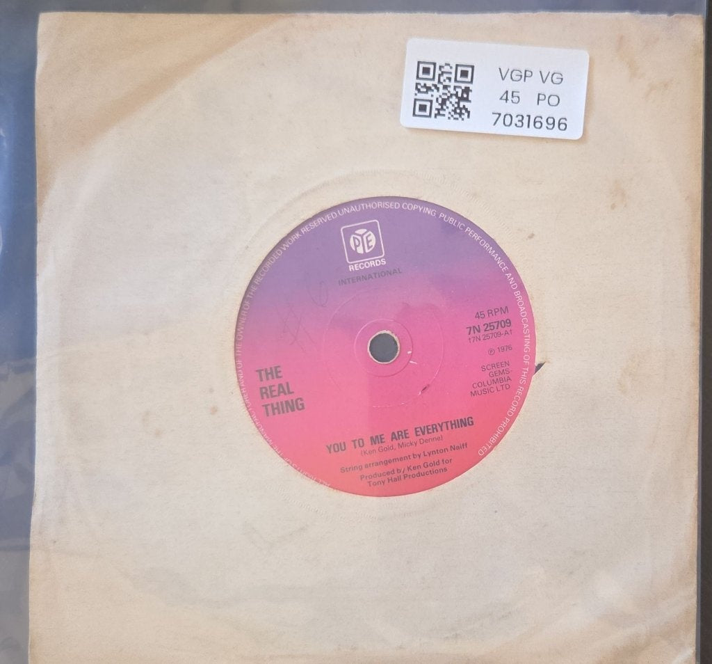 The Real Thing - Keep An Eye (On Your Best Friend) / You To Me Are Everything (45-RPM)