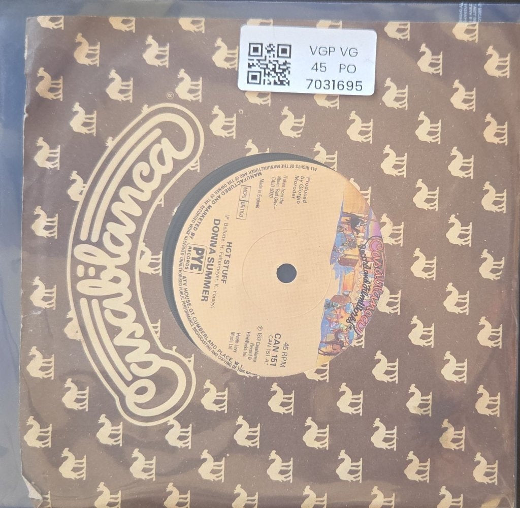 Donna Summer - Hot Stuff / Journey to the Centre of Your Heart (45-RPM)