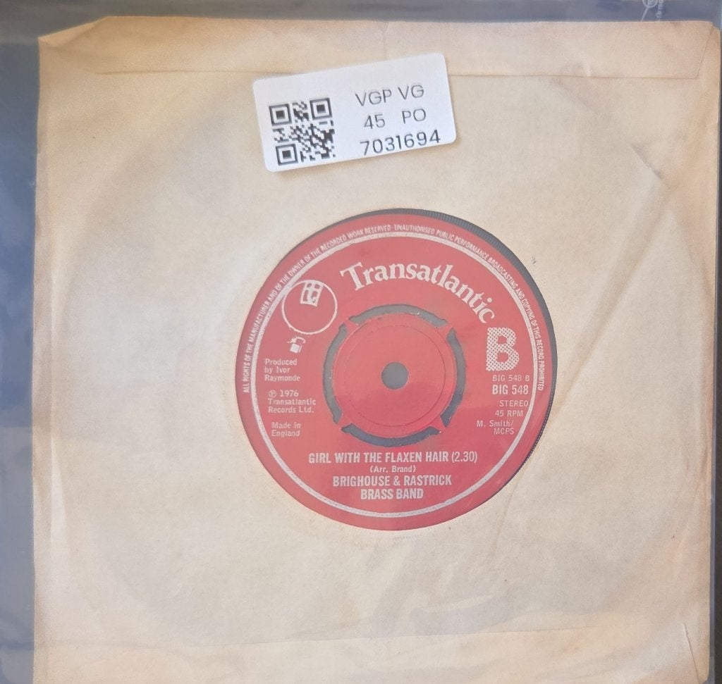 Brighouse & Rastrick Brass Band - The Floral Dance / Girl With The Flaxen Hair (45-RPM)