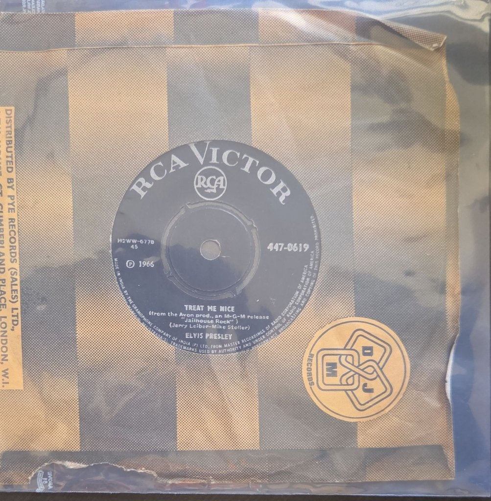 Elvis Presley - Treat Me Nice (45-RPM)