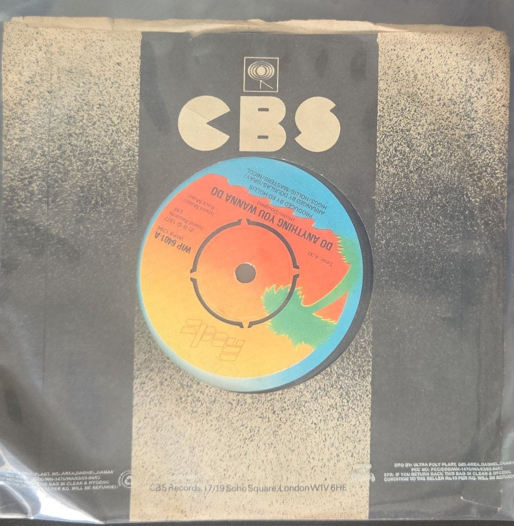 Eddie and the Hot Rods - Do Anything You Wanna Do (45-RPM)