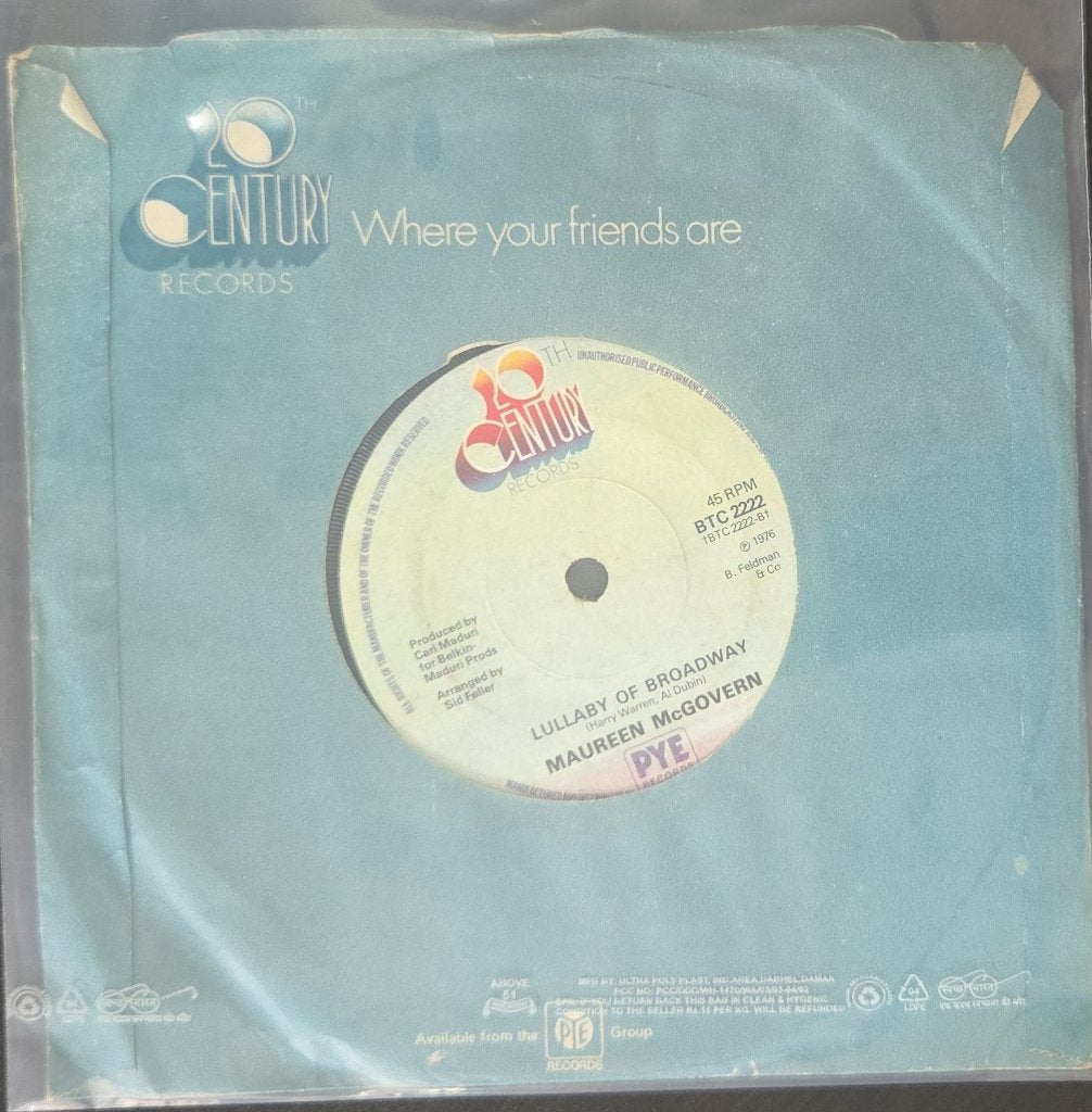 Maureen McGovern - Lullaby of Broadway (45-RPM)