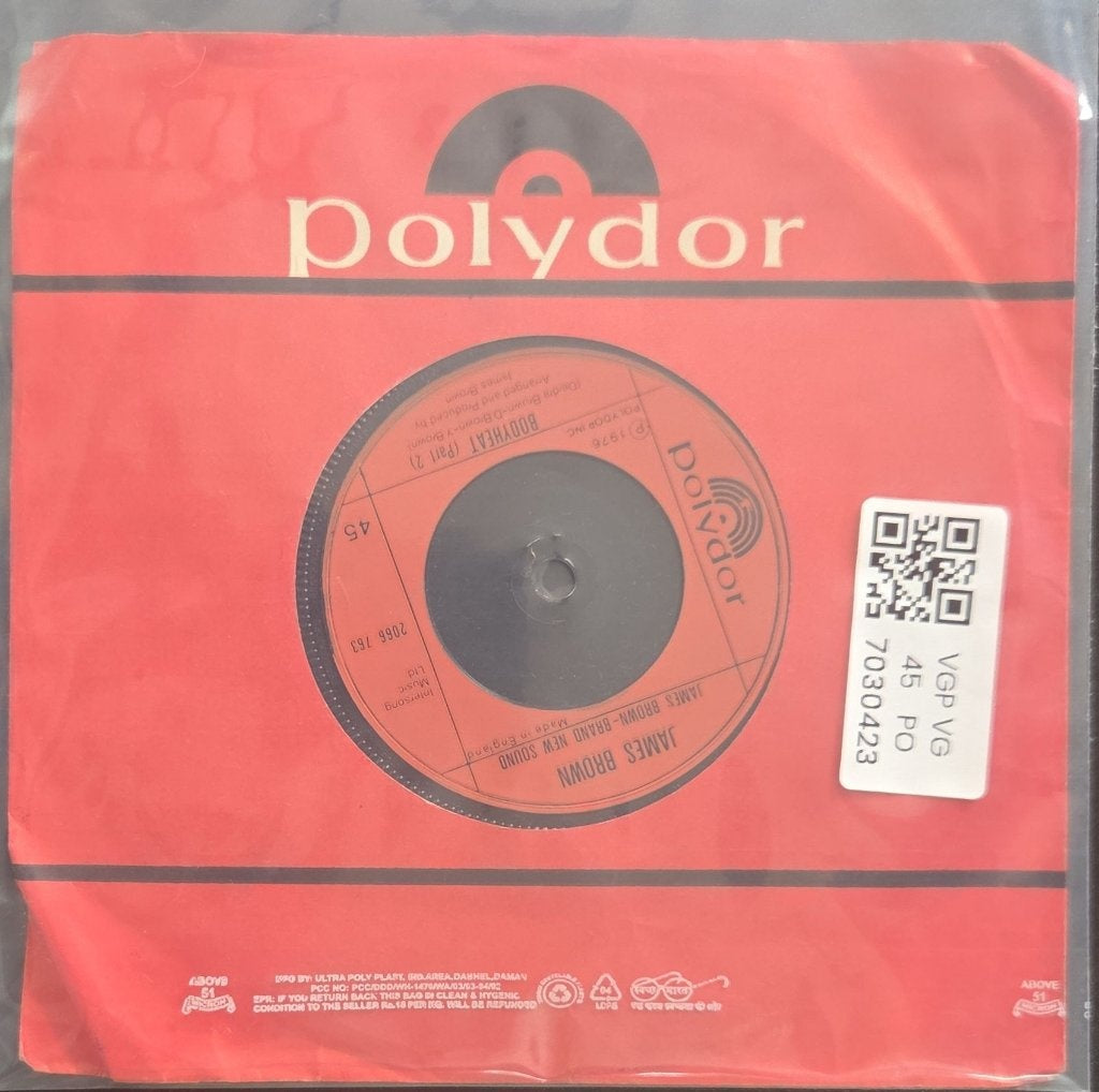 James Brown - Hot (I Need To Be Loved, Loved, Loved, Loved) (45-RPM)