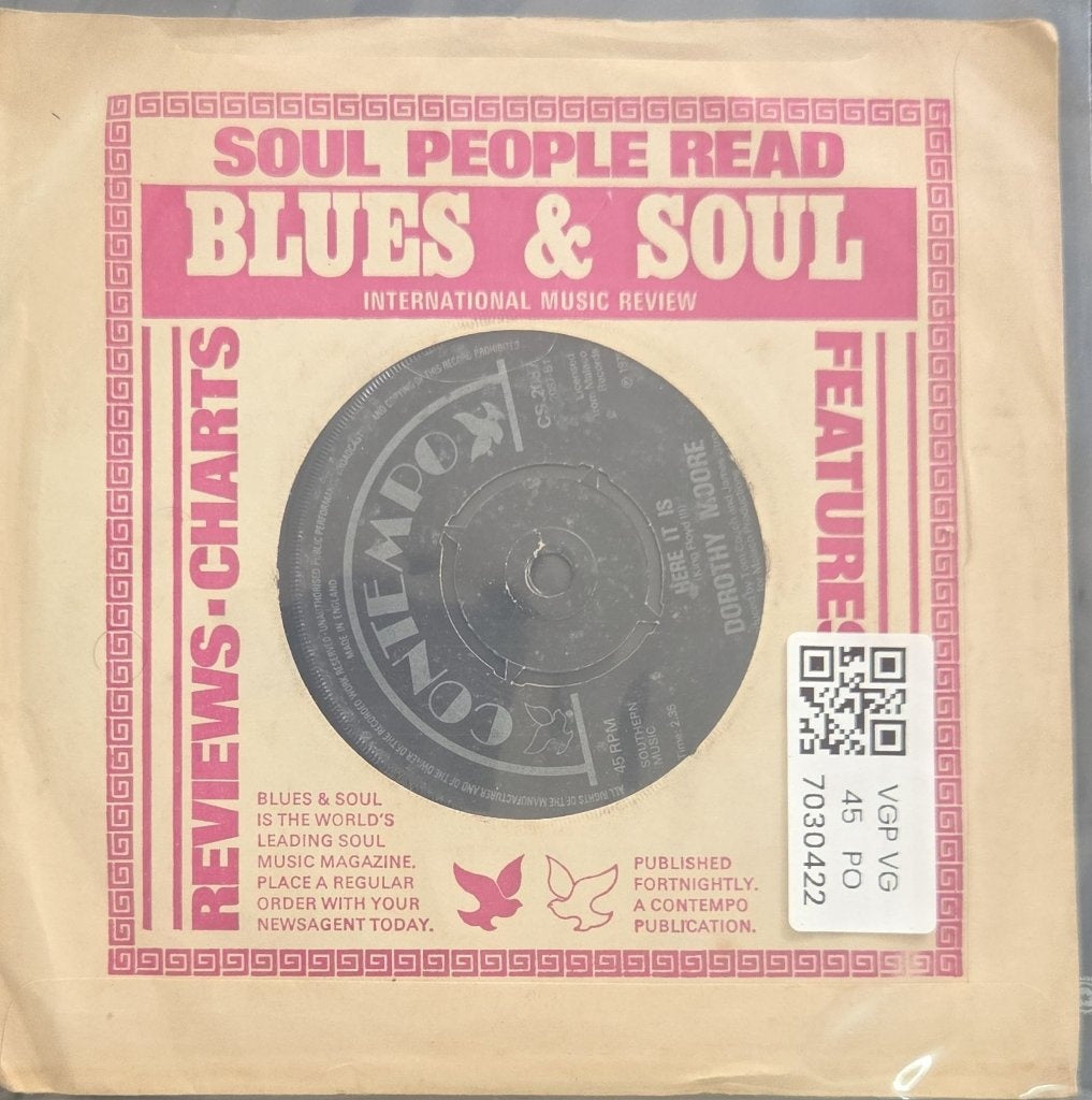 Dorothy Moore - Misty Blue (45-RPM)