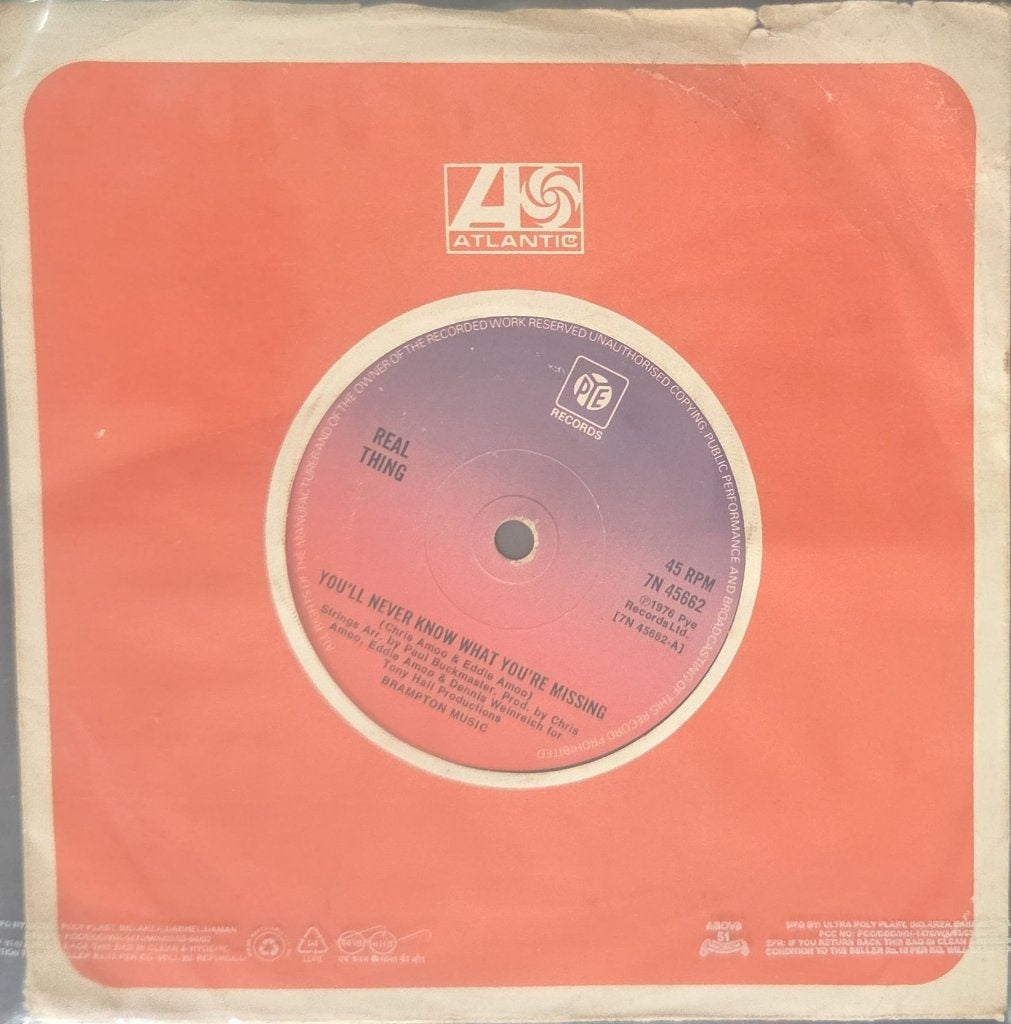 Real Thing - You'll Never Know What You're Missing (45-RPM)