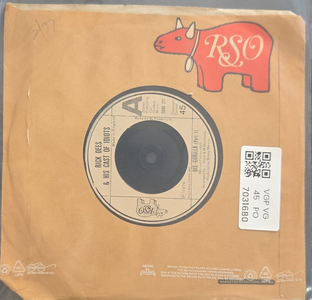 Rick Dees & His Cast Of Idiots - Disco Duck (45-RPM)