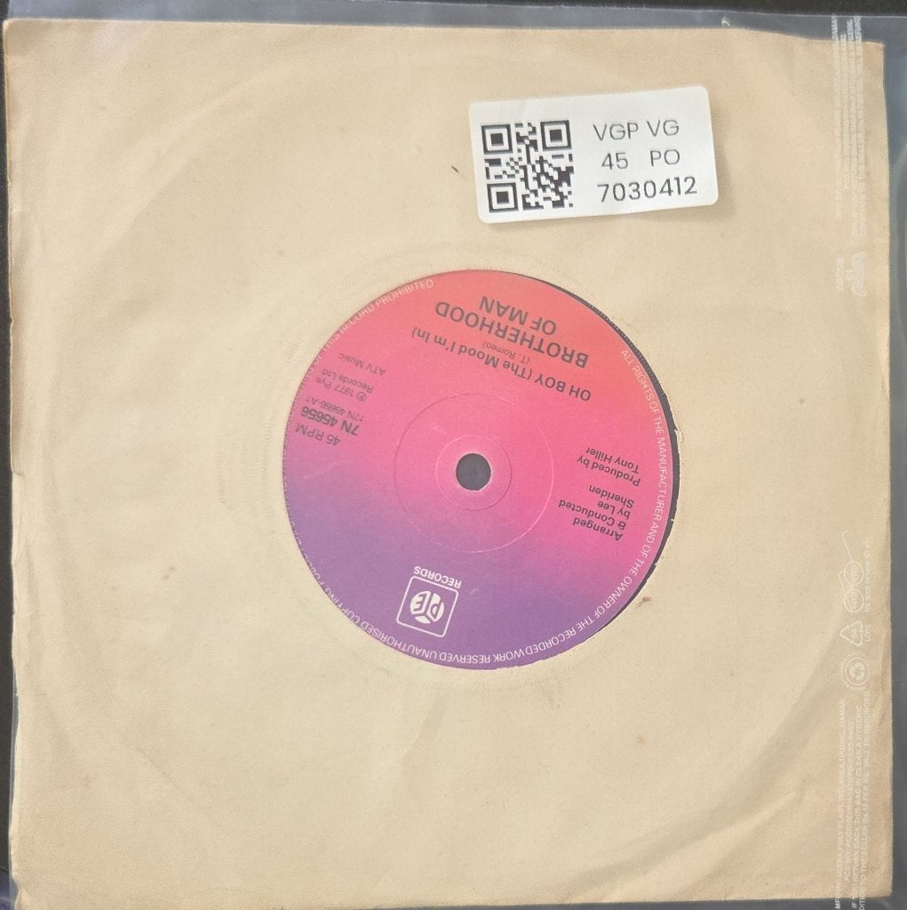 Brotherhood of Man - Closer, Closer (45-RPM)