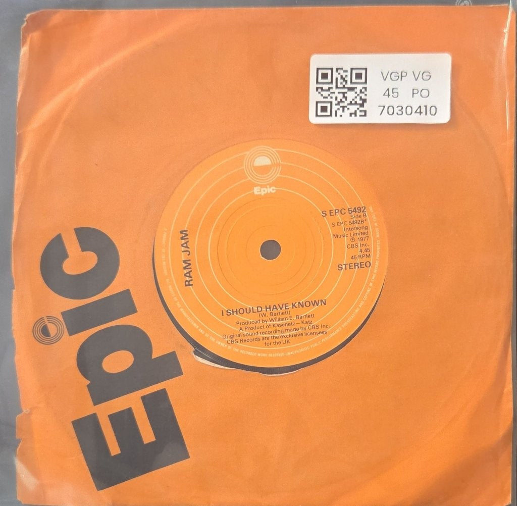 Ram Jam - Black Betty / I Should Have Known (45-RPM)