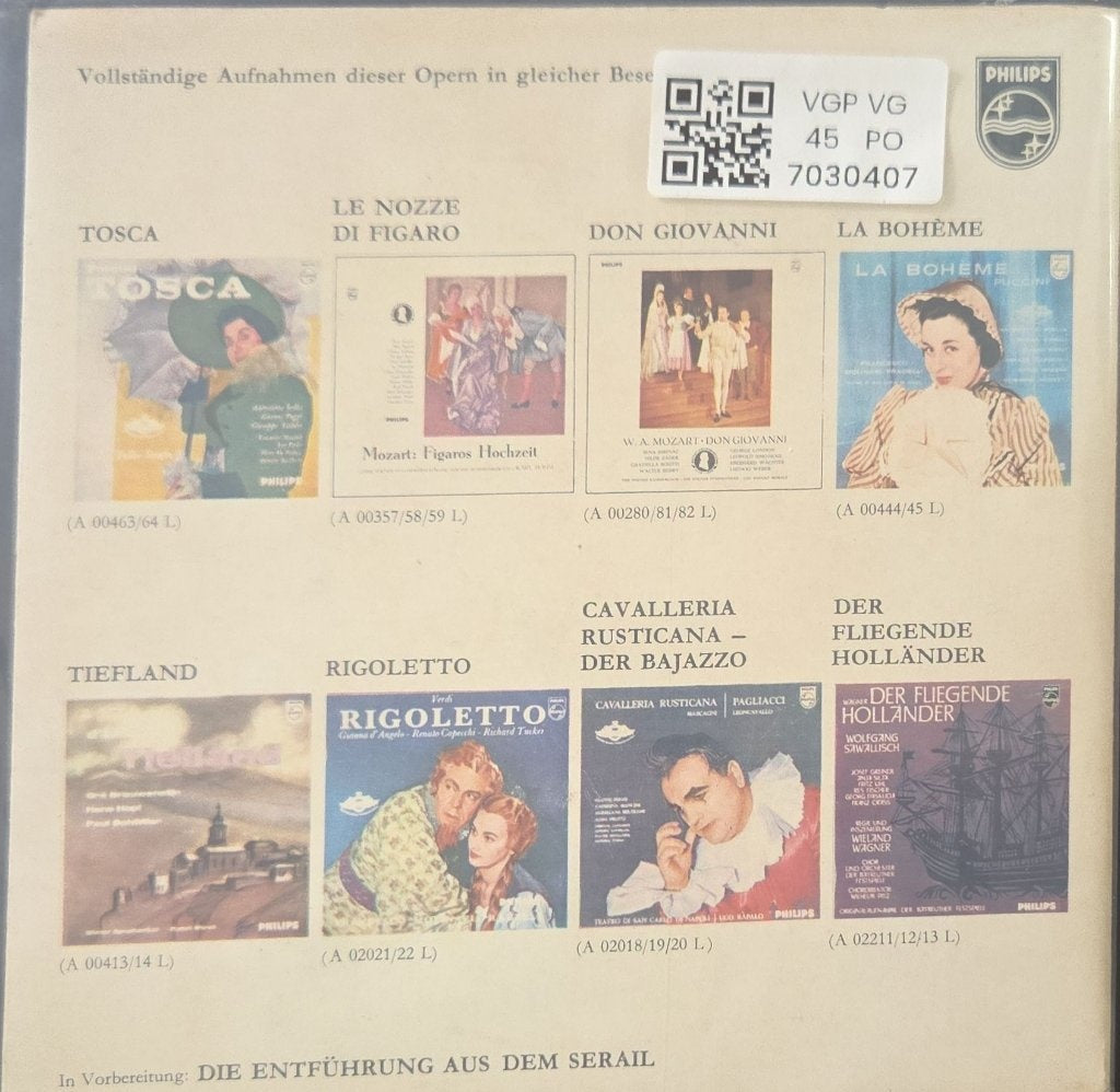 W. A. Mozart - Don Giovanni (45-RPM)
