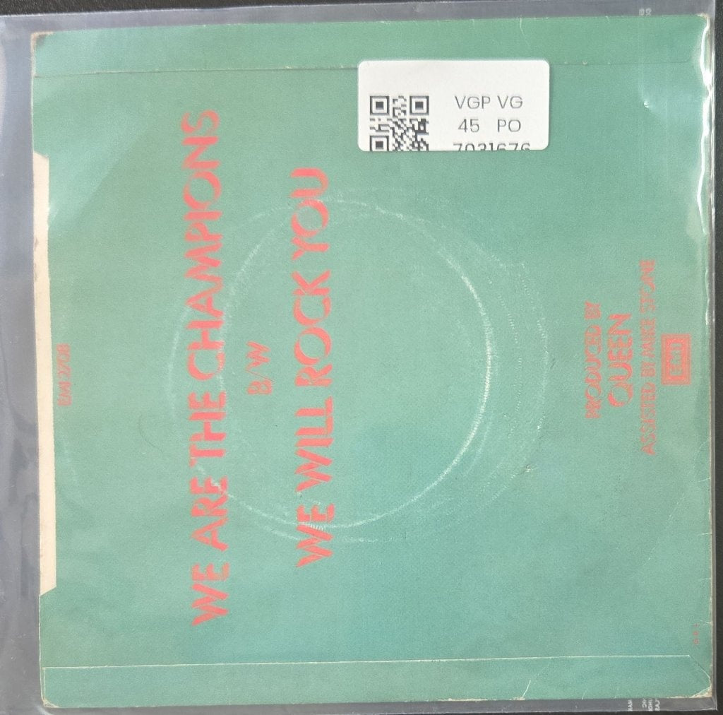Queen - We Are The Champions / We Will Rock You (45-RPM)