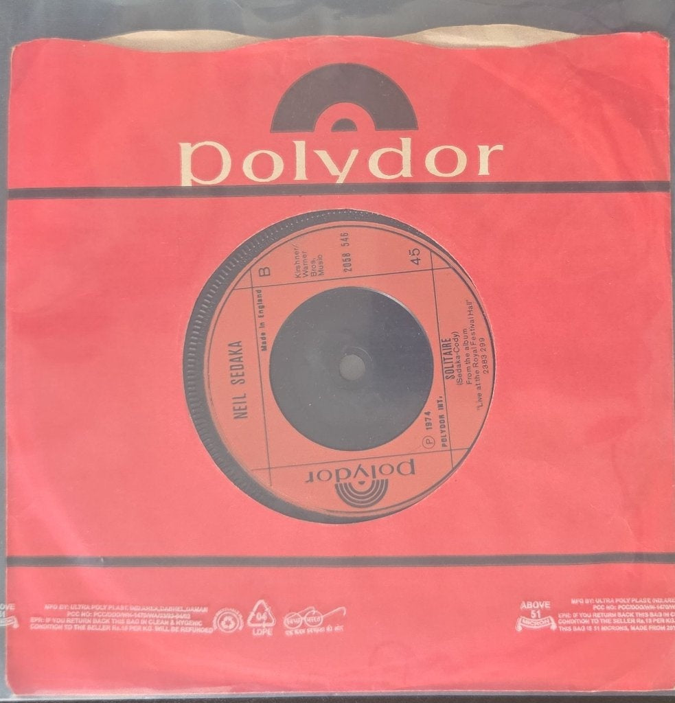 Neil Sedaka - Solitaire / The Queen of 1964 (45-RPM)