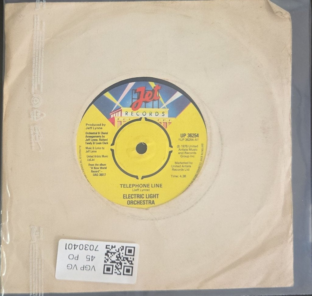 Electric Light Orchestra - Telephone Line (45-RPM)
