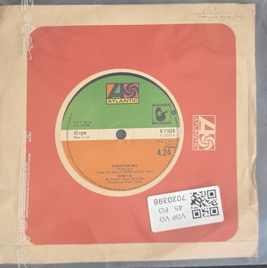 Boney M - Belfast / Plantation Boy (45-RPM)