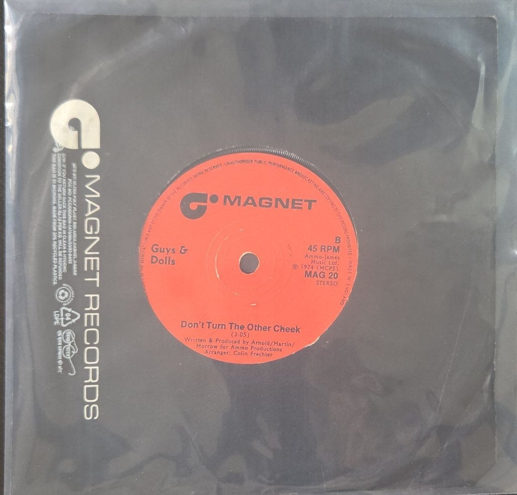 Guys & Dolls - There's A Whole Lot of Loving / Don't Turn The Other Cheek (45-RPM)