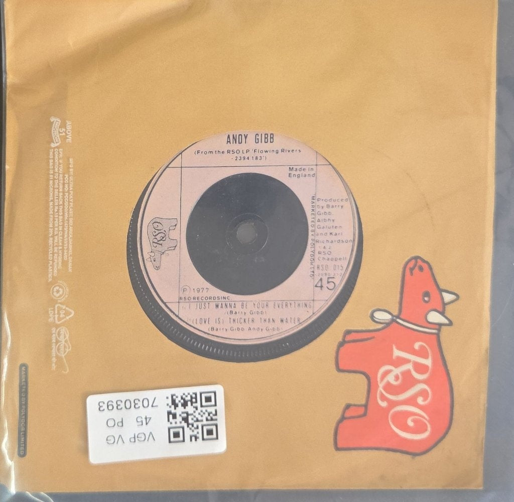 Andy Gibb - I Just Want to Be Your Everything (45-RPM)