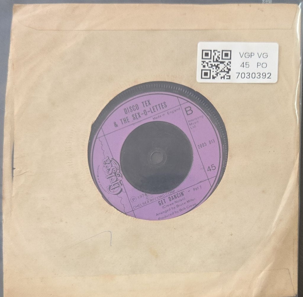 Disco Tex & The Sex-O-Lettes - Get Dancin' (45-RPM)
