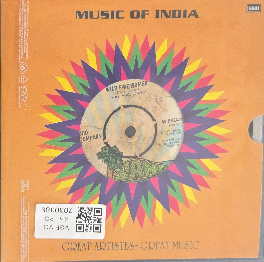 Bad Company - Feel Like Makin' Love (45-RPM)