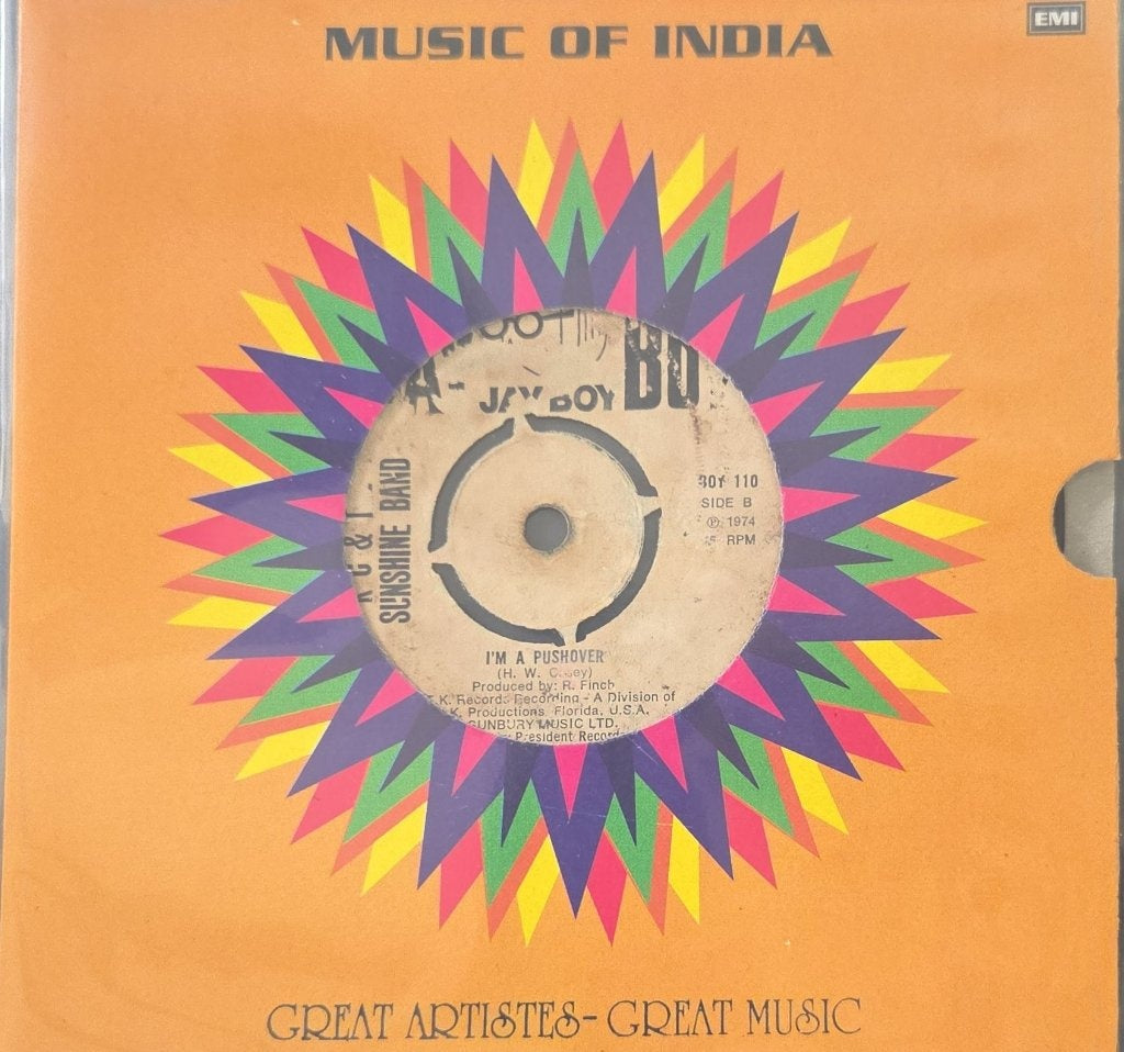 KC & The Sunshine Band - I'm A Pushover (45-RPM)