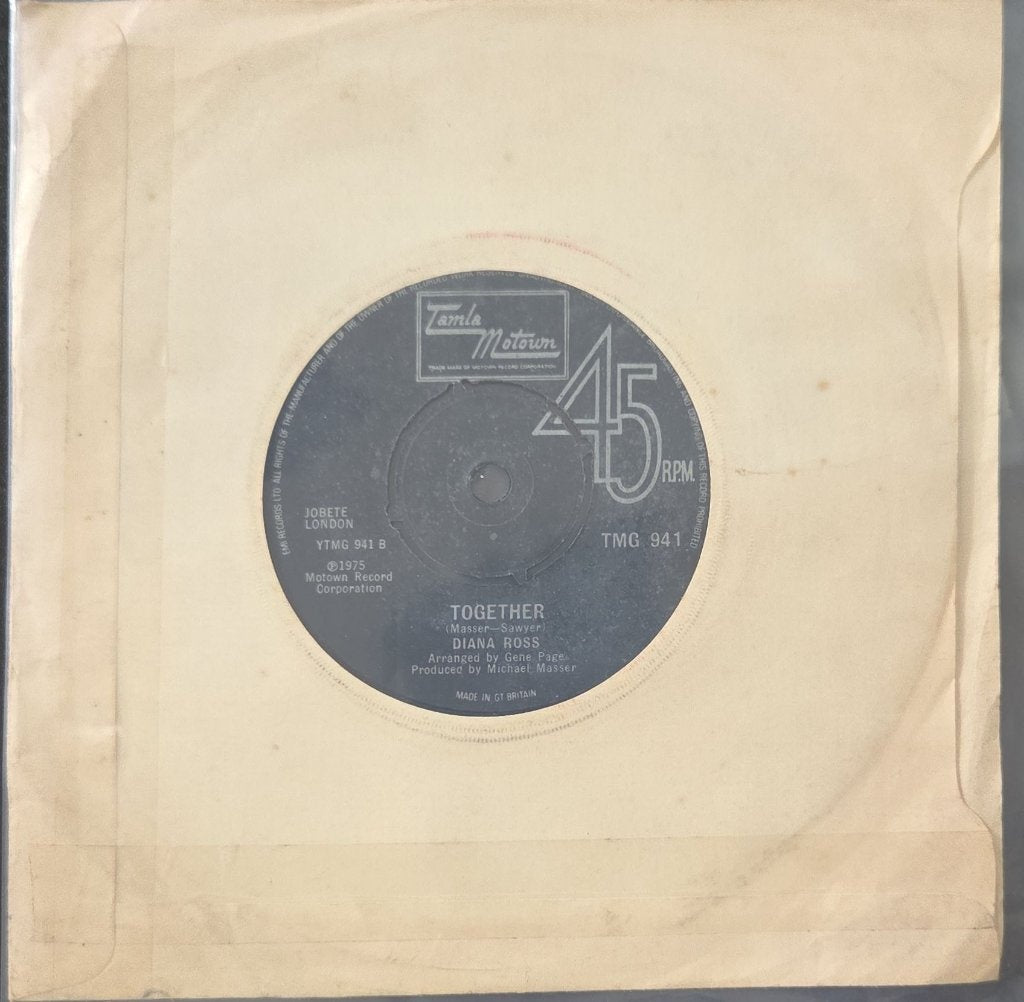 Diana Ross - Together / Sorry Doesn't Always Make It Right (45-RPM)