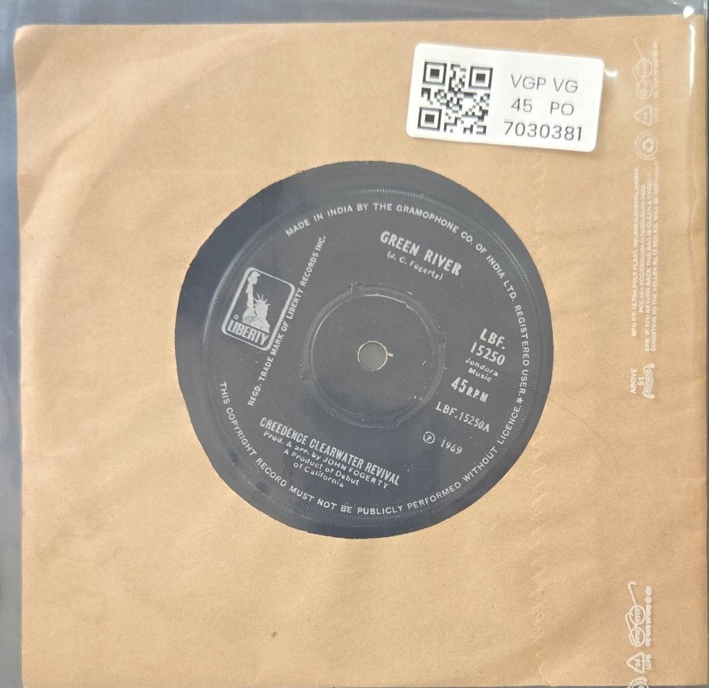 Creedence Clearwater Revival - Commotion / Green River (45-RPM)