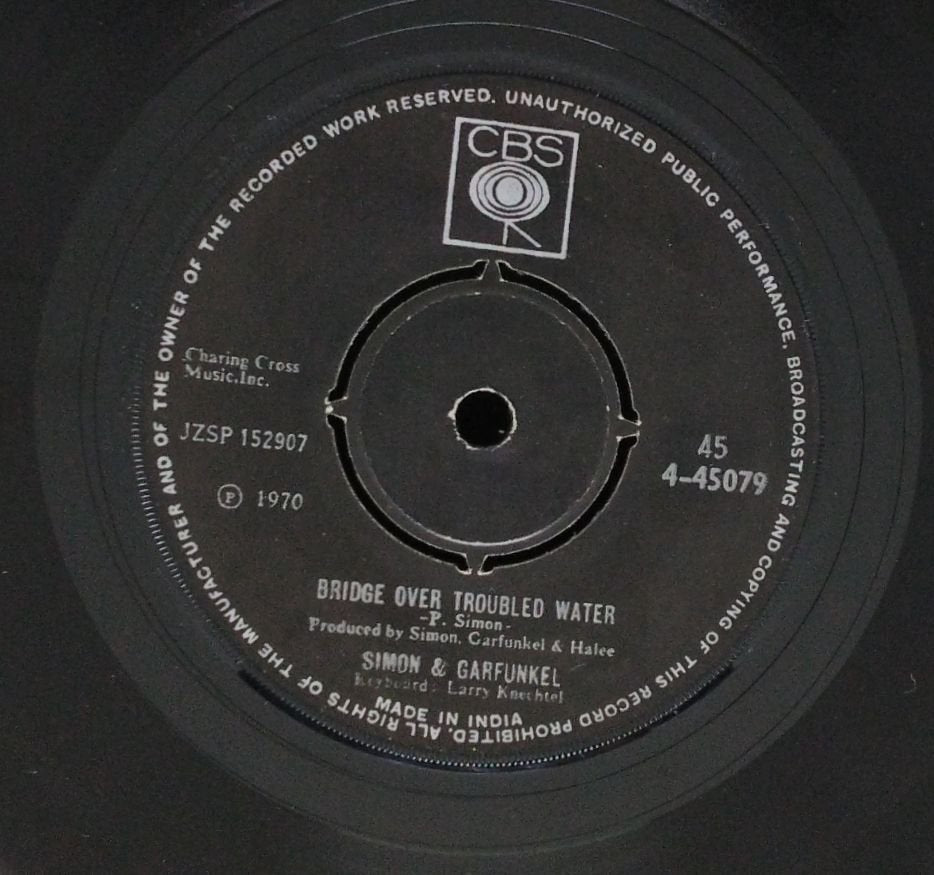 Simon & Garfunkel - Bridge Over Troubled Water (45-RPM)