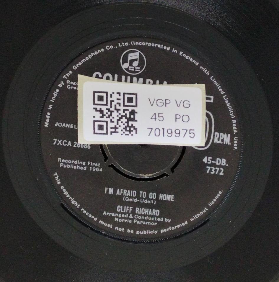 Cliff Richard - The Twelfth of Never (45-RPM)