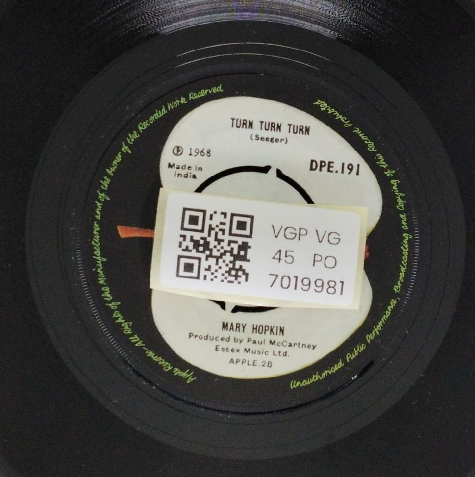 Mary Hopkin - Those Were the Days (45-RPM)