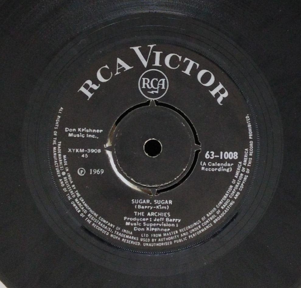 The Archies - Sugar, Sugar (45-RPM)