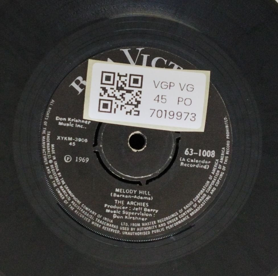 The Archies - Sugar, Sugar (45-RPM)