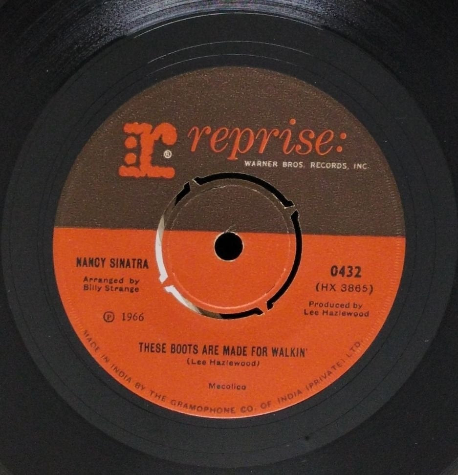 Nancy Sinatra - These Boots Are Made for Walkin' (45-RPM)