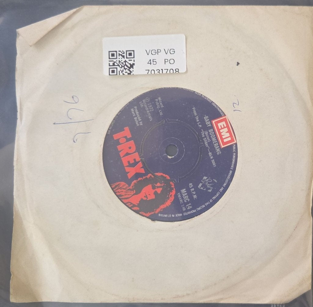 T. Rex - I Love To Boogie (45-RPM)
