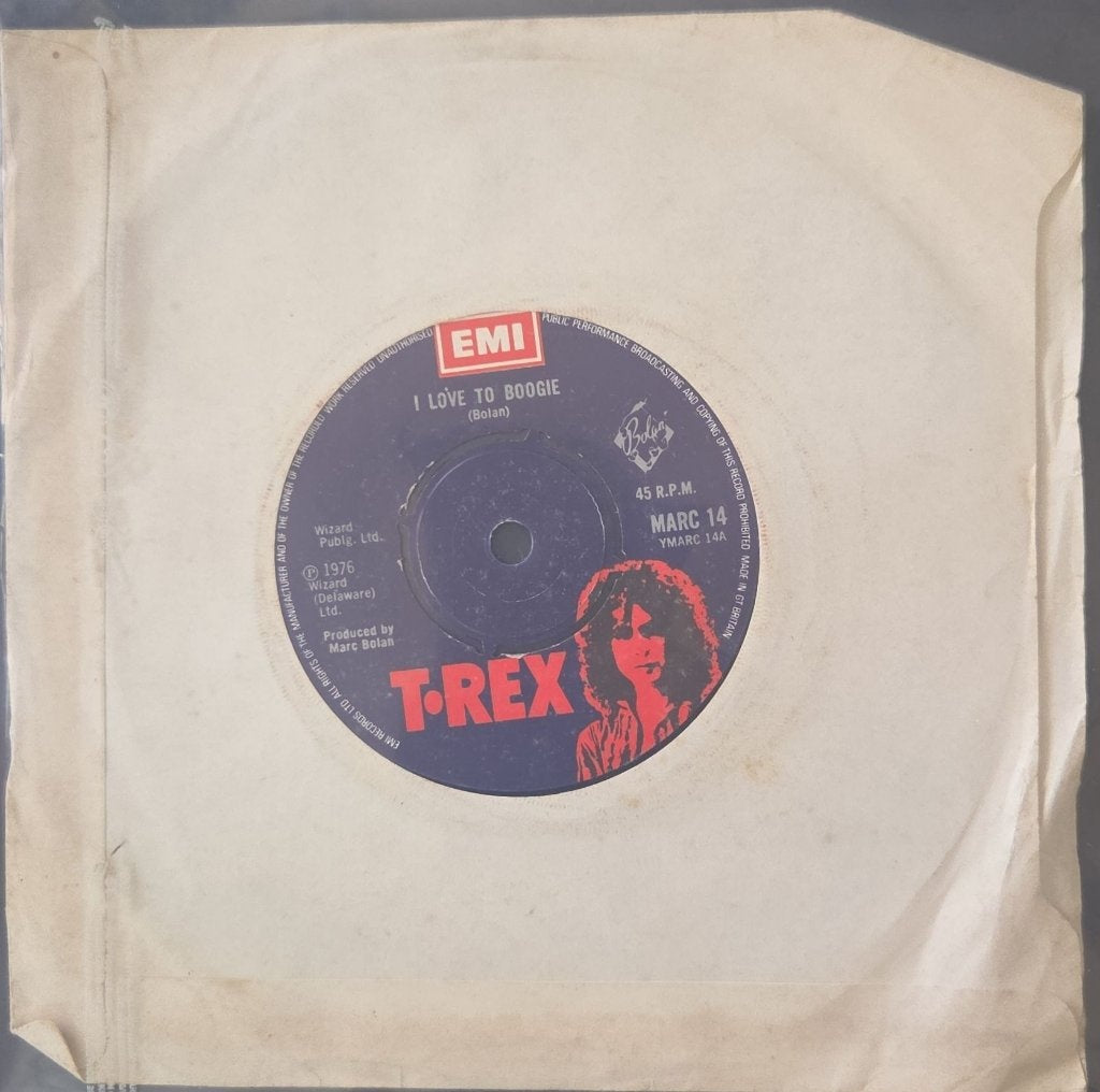 T. Rex - I Love To Boogie (45-RPM)