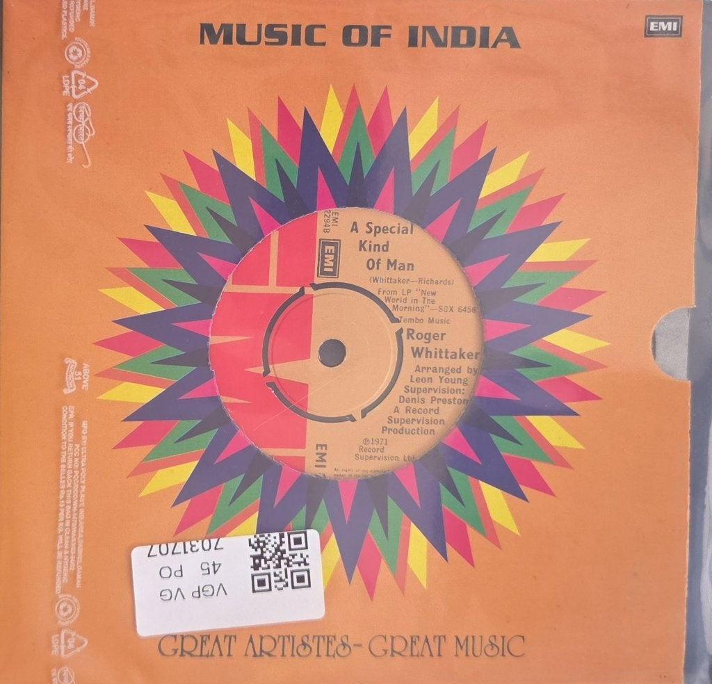 Roger Whittaker - A Special Kind Of Man (45-RPM)