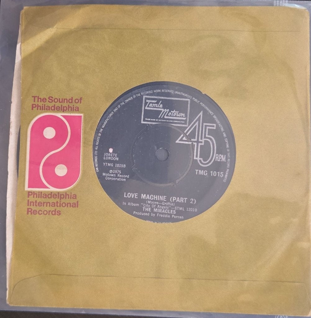 The Miracles - Love Machine (45-RPM)