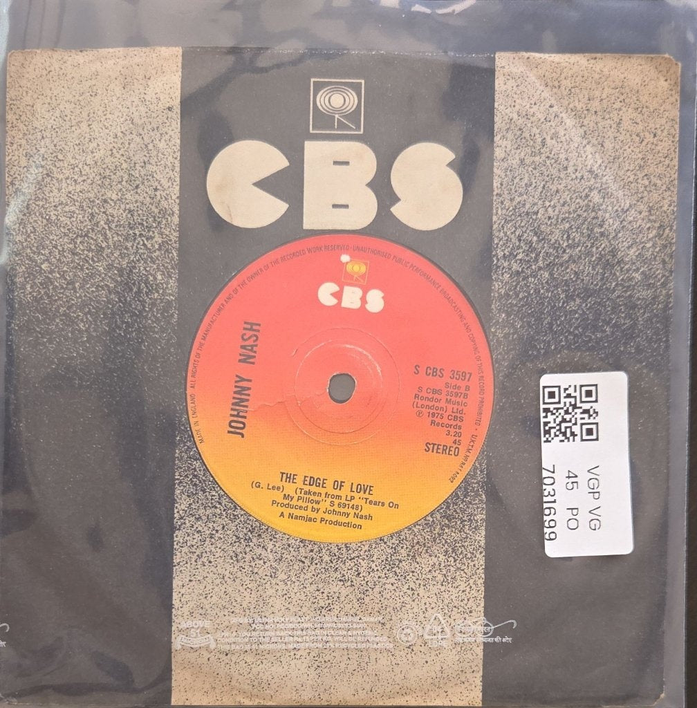 Johnny Nash - Let's Be Friends / The Edge of Love (45-RPM)