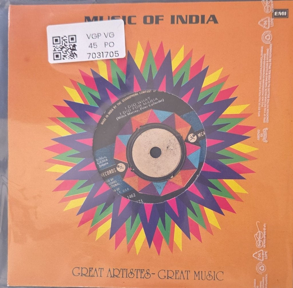 Tony Christie - I Did What I Did For Maria (45-RPM)