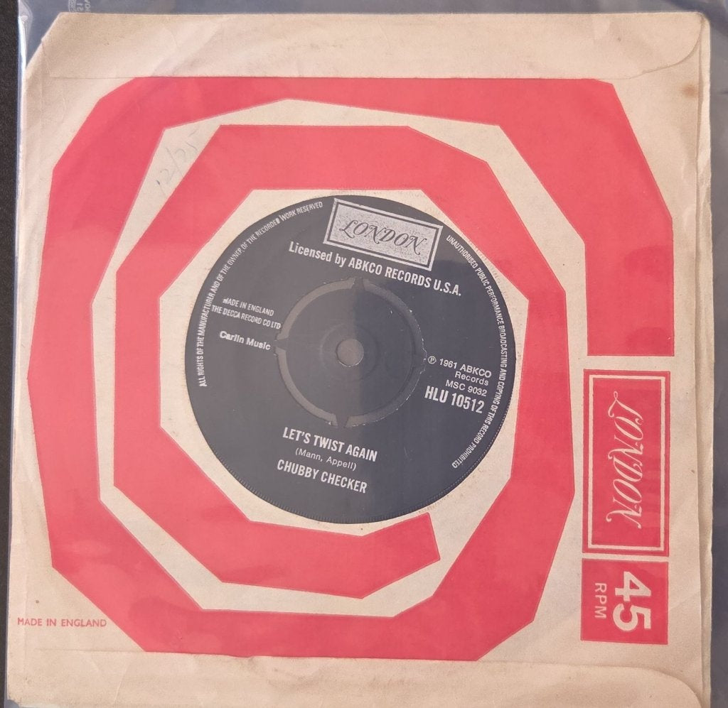 Chubby Checker - Let's Twist Again (45-RPM)